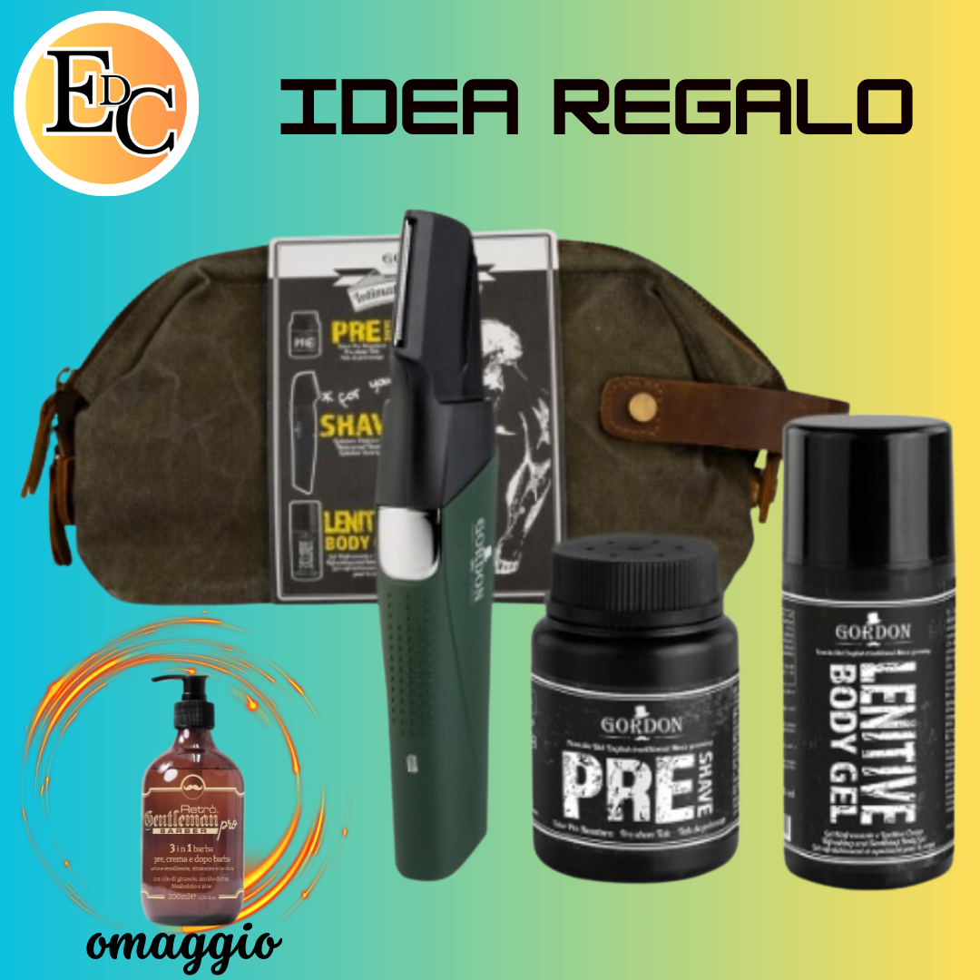 IDEA REGALO - Kit Rasoio Labor Pro Gordon Full Body