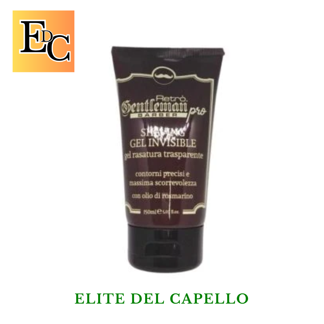 GEL RASATURA TRASPARENTE RETRO' GENTLEMAN PRO 150ml