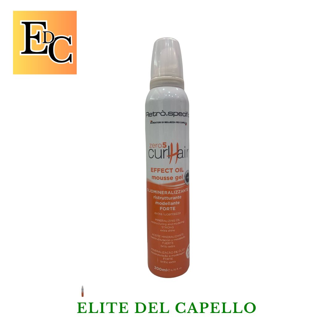 GEL MOUSSE RETRO' EFFECT OIL 200ml