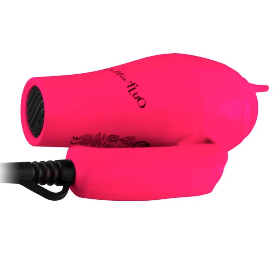 GETTIN FLUO MINI ASCIUGACAPELLI DA VIAGGIO FUCSIA