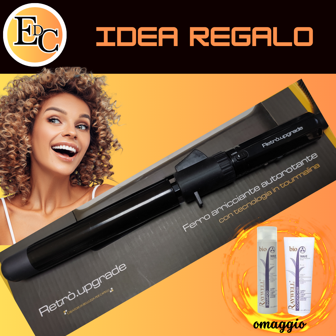 IDEA REGALO Ferro Arricciante Retro`