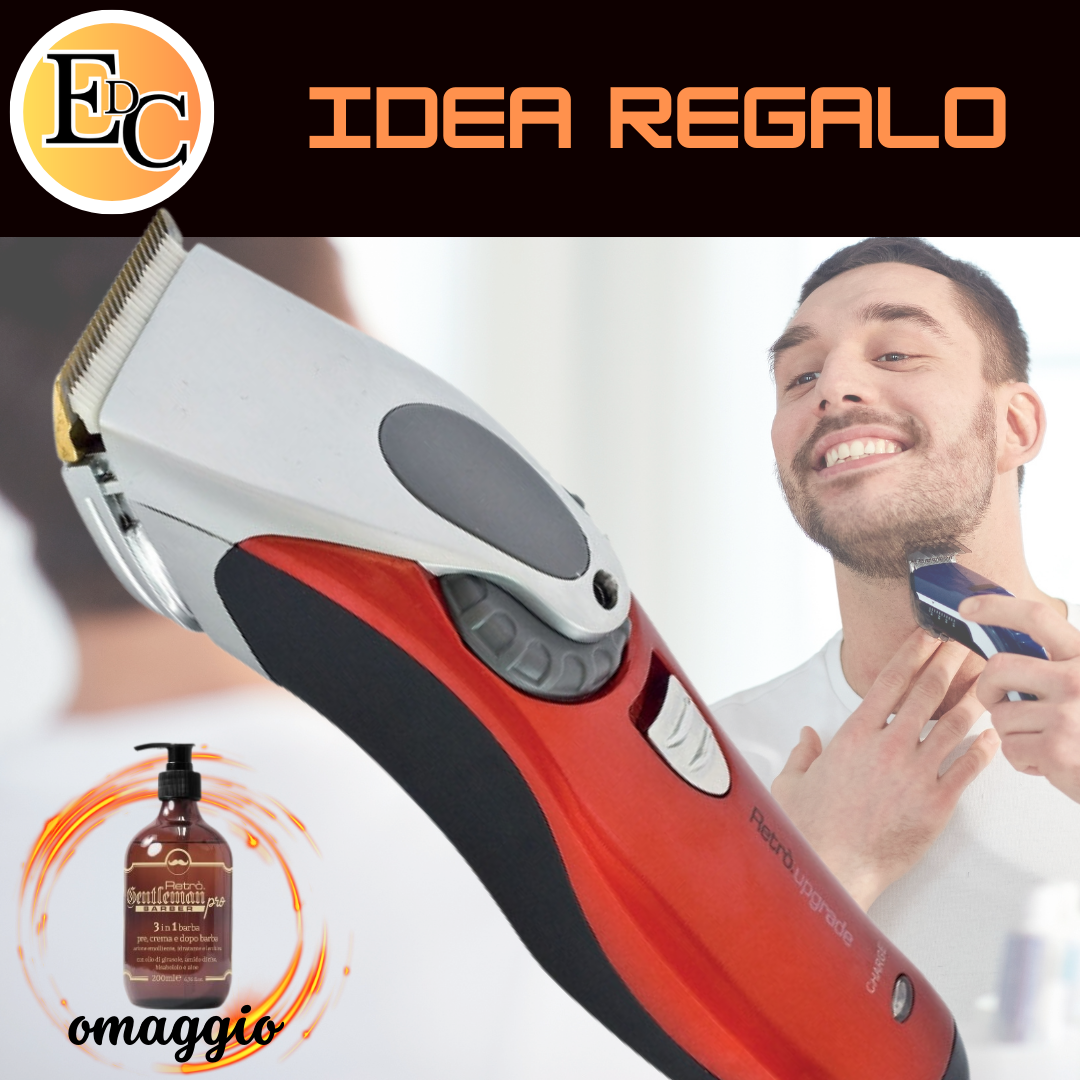 IDEA REGALO - Tagliacapelli Clipper Upgrade Cordless Retro`