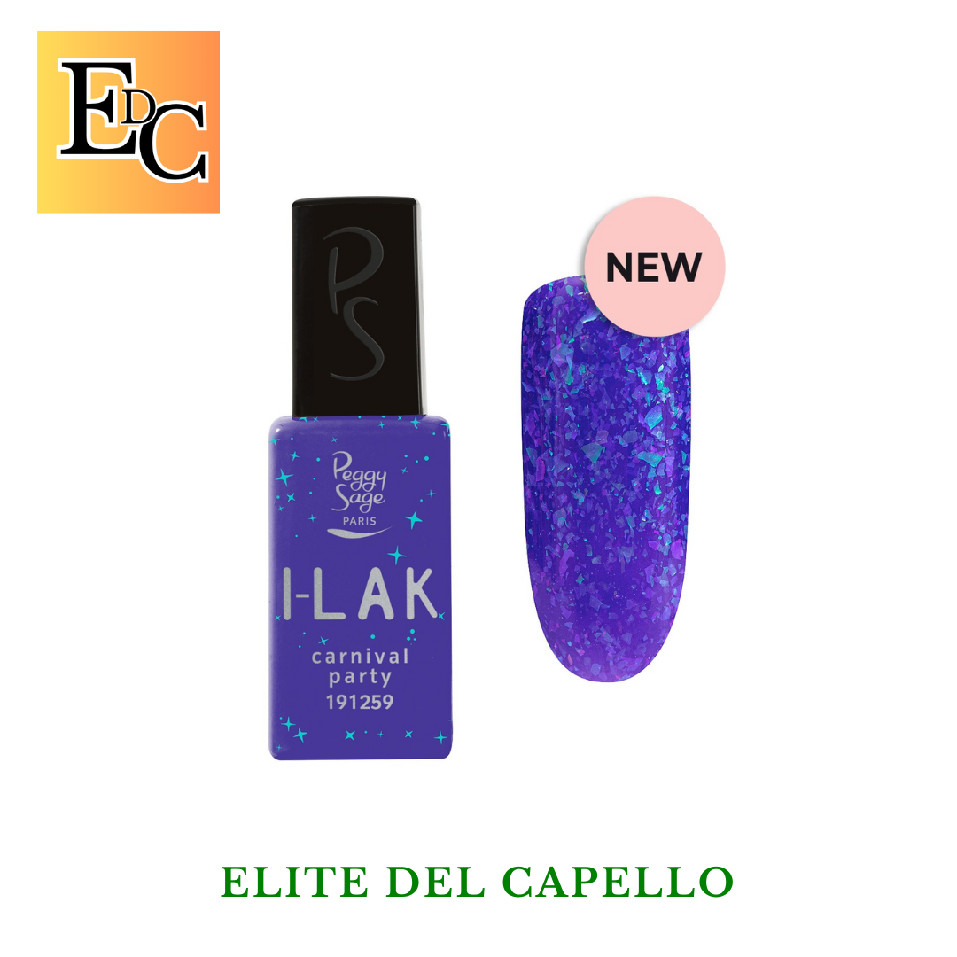 I-LAK semi-permanent nail lacquer - carnival party