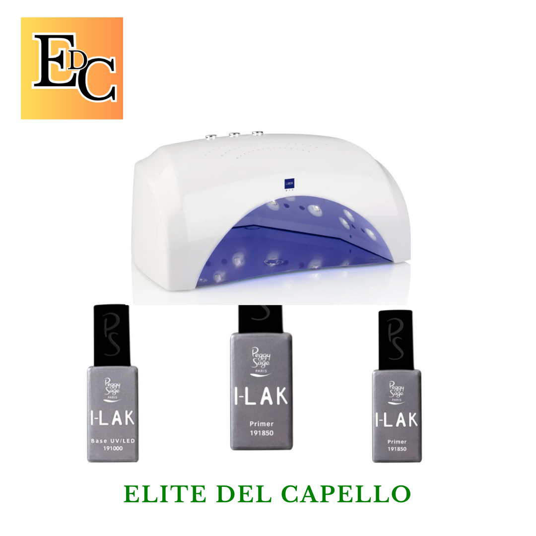 Primer Peggy Sage + base Peggy Sage + top finish Peggy Sage + lampada h107