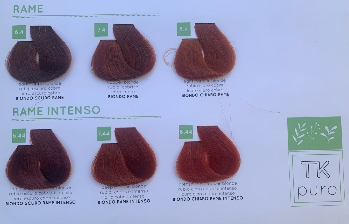 TINTA TK PURE COLORE INTENSO 60ml