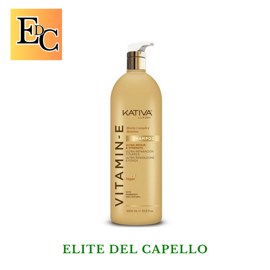 SHAMPOO KATIVA VITAMIN - E  1000 ml